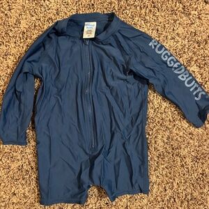 2T navy ruggedbutts swimsuit